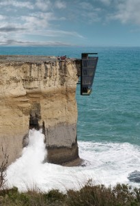 House That Is Hanging From Cliff