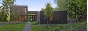 T House Around Green by Natalie Dionne Architecture in Quebec's Eastern Townships